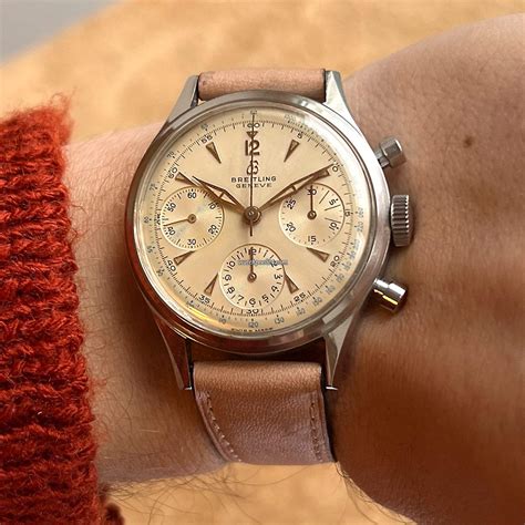 vintage breitling premier watch